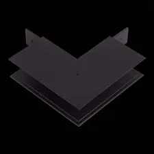 ST LUCE ST007.469.00 Внешний угол-соединитель для подвесного / накладного магнитного шинопровода Чер