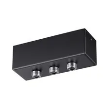 NOVOTECH 359142 KONST NT23 190 черный База для накладного монтажа светильников 359128-359133 IP20 40-120W 170-265V RAMO