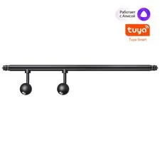 NOVOTECH 359376 KONST NT24 черный 000 Светильник диммир. со сменой цв. температ. (управл. - пульт ДУ или прилож. Smart Life) IP20 LED 14W 48V 3000-6000К GLAT