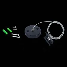 ST LUCE ST015.422.17 Тросовый подвес для шинопровода SKYLINE 220 Черный