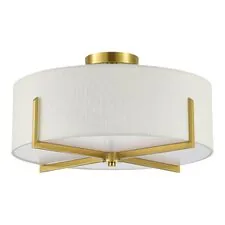 EVOLUCE SLE3010-302-04 Светильник потолочный Латунь/Белый E27 4*60W