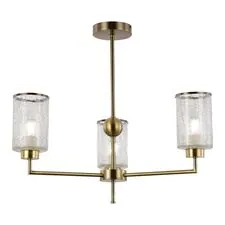 EVOLUCE SLE1046-302-03 Светильник потолочный Бронза/Прозрачный E27 3*60W