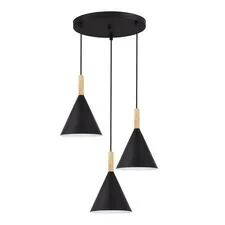 EVOLUCE SLE1255-423-03 Светильник подвесной Черный/Черный E27 3*40W