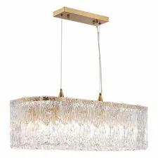 EVOLUCE SLE283203-10 Светильник подвесной Золотистый/Прозрачный E27 10*40W
