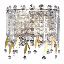 ST LUCE SL1655.201.02 Бра Золотистый/Прозрачный E14 2*40W