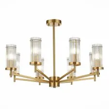 ST LUCE SL1233.302.08 Люстра потолочная ST-Luce Латунь/Прозрачный E14 8*60W