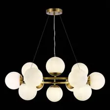 EVOLUCE SLE1191-203-12 Светильник подвесной Золотистый/Белый E27 12*60W