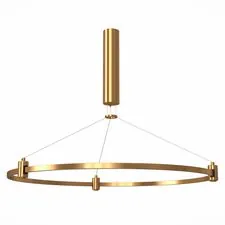ST LUCE ST025.213.00 Шинопровод-кольцо FARM с подвесами и основанием под блок питания Золотистый