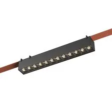 ST LUCE ST455.446.12 Светильник трековый Черный LED 1*12W 4000K 1 050Lm Ra90 24/40 IP20 L323xW40xH45 48V