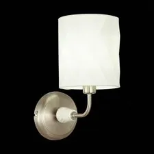 EVOLUCE SLE107801-01 Светильник настенный Никель/Белый E14 1*40W