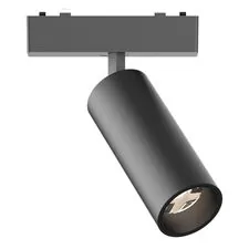 ST LUCE ST677.436.09 Магнитный трековый светильник Черный LED 1*9W 3000K 540Lm Ra>90 >90 IP20 D44xH110 48V