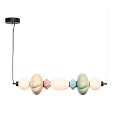 ST LUCE SL6134.443.01 Светильник подвесной ST-Luce черный/зеленый, розовый, желтый, синий, опаловый LED 1*24