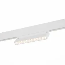 ST LUCE ST364.536.12 Магнитный трековый светильник белый LED 1*12W 3000K 1 009Lm Ra>80 36° IP20 L219xW22xH10