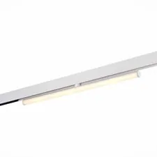 ST LUCE ST803.536.10 Магнитный трековый светильник Белый LED 1*10W 3000K 1 200Lm Ra>90 120° IP20 L604xW28xH8