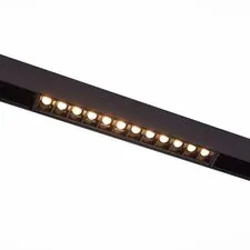 ST LUCE ST361.446.12 Магнитный трековый светильник Черный LED 1*12W 4000K 1 009Lm Ra>90 36° IP20 L222xW22xH4