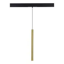 ST LUCE ST683.336.08 Магнитный трековый светильник Золотистый LED 1*8W 3000K 450Lm Ra90 24° IP20 D30xH500 48