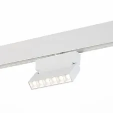ST LUCE ST362.546.06 Магнитный трековый светильник белый LED 1*6W 4000K 532Lm Ra>80 36° IP20 L120xW22xH134 4