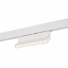 ST LUCE ST362.536.12 Магнитный трековый светильник белый LED 1*12W 3000K 1 009Lm Ra>80 36° IP20 L219xW22xH13
