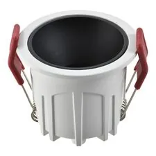 ST LUCE ST757.438.10R Светильник встраиваемый. Белый LED 1*10W 60° IP20 D65xH52 85-265V В комплекте