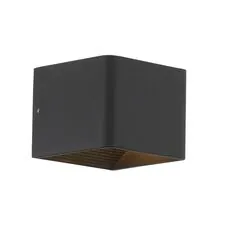 ST LUCE SL455.041.01 Светильник настенный Черный/Черный LED 1*6W 3000K