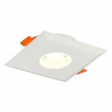 ST LUCE ST204.508.01 Светильник встраиваемый Белый GU10 1*50W  L94xW94xH25 220V Без ламп