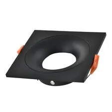 ST LUCE ST259.408.01 Светильник встраиваемый. Черный GU10 1*50W IP44 L100xW100xH40 -V Без ламп