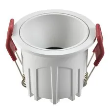 ST LUCE ST757.548.10R Светильник встраиваемый. Белый LED 1*10W 60° IP20 D65xH52 85-265V В комплекте