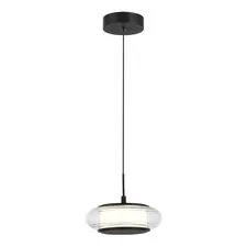ST LUCE SL6239.403.01 Светильник подвесной ST-Luce черный/прозрачный LED 1*7W 3000K