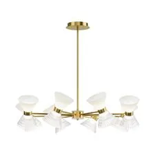 ST LUCE SL2004.303.16 Светильник подвесной ST-Luce латунь/прозрачный, белый, латунь G9 LED 16*5W