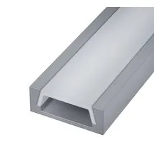 ST LUCE ST017.129.01 Накладной профиль с рассеивателем (Комплект: Рассеиватель 2м; Заглушки 2шт; Монтажная с