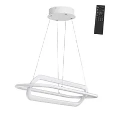 NOVOTECH 359172 OVER NT23 159 белый Светильник подвесной диммируемый, в комплекте пульт ДУ IP20 LED 4000К 116W 220V ONDO