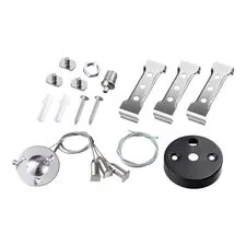 NOVOTECH 359122 OVER NT23 206 черный  Подвесной комплект для арт. 359115, длина троса 2м IP20 BITS