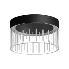 NOVOTECH 359004 OVER NT23 196 черный Светильник накладной светодиодный IP20 LED 4000K 18W 85-265V AURA