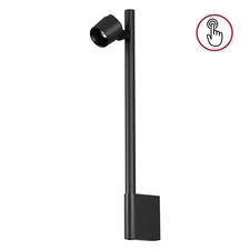 NOVOTECH 359313 OVER NT24 000 черный Светильник настенный диммируемый (выключатель) IP20 LED 7W+7W 4000K 220-240V FERMO