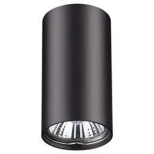 NOVOTECH 370420 OVER NT19 259 черный Накладной светильник IP20 GU10 50W 220V PIPE