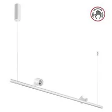 NOVOTECH 359308 OVER NT24 000 белый Светильник подвесной диммируемый (сенсер) IP20 LED 14W+14W 4000K 220-240V FERMO