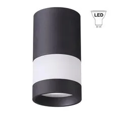 NOVOTECH 370680 OVER NT19 255 черный Светильник накладной IP20 GU10 9W 220-240V ELINA