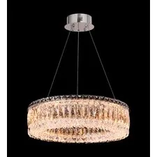 Fluorite FL1054-5P Люстра подвесная Vetto Chrome