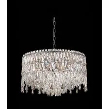 Fluorite FL1062-14P Люстра подвесная The Empress Chrome