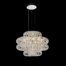 Fluorite FL1107-13P Люстра подвесная Brilliance Chrome