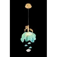 Fluorite FL1186-1PB Подвесной светильник Pirilampo Turquoise