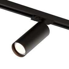 Denkirs DK6202-BK Трековый светильник IP 20, 15 Вт, GU10, черный, алюминий