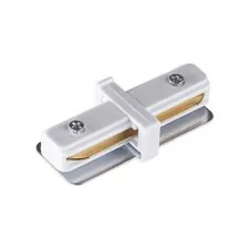 NOVOTECH 135139 PORT NT22 087 белый Внутренний соединитель с токопроводом для однофазного двухжильного шинопровода IP20 220V