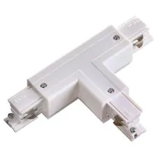 NOVOTECH 135056 PORT NT19 137 белый Соединитель "T" левый внешний с токопроводом для трехфазного шинопровода
