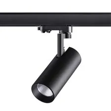 NOVOTECH 358256 PORT NT19 147 черный Трехфазный трековый светодиодный светильник IP20 LED 20W 220-240V HELIX