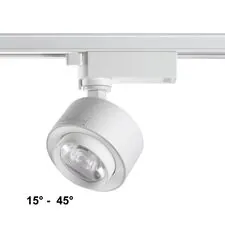 NOVOTECH 358943 PORT NT22 106 белый Светильник трековый однофазный трехжильный IP20 LED 4000К 15W 220V EDDY