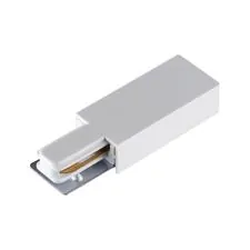 NOVOTECH 135147 PORT NT22 087 белый Токопровод для однофазного двухжильного шинопровода IP20 220V