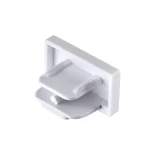 NOVOTECH 135149 PORT NT22 087 белый Заглушка торцевая для однофазного двухжильного шинопровода IP20