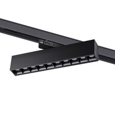NOVOTECH 358861 PORT NT22 143 черный Светильник трехфазный трековый светодиодный IP20 LED 4000K 16W 220V ITER