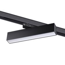 NOVOTECH 358853 PORT NT22 142 черный Светильник трехфазный трековый светодиодный IP20 LED 4000K 18W 220V ITER